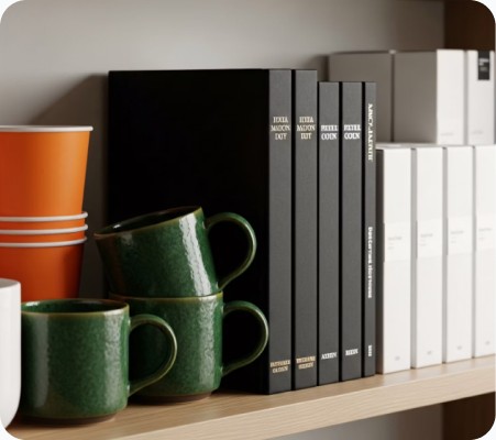 Beostra studio shelves