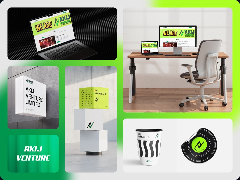Akij Venture brand identity